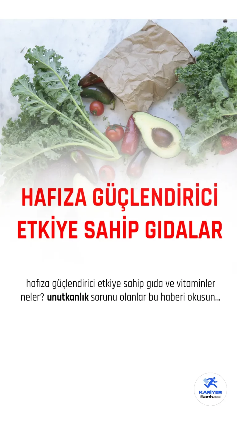 Hafızayı Güçlendirmek için Tavsiye Edilen Besinler
