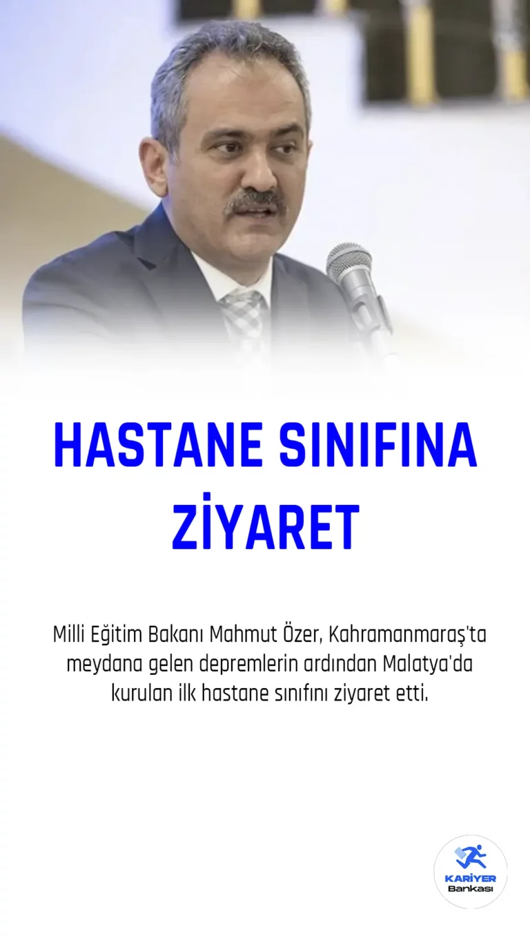 hastane sınıfına ziyaret