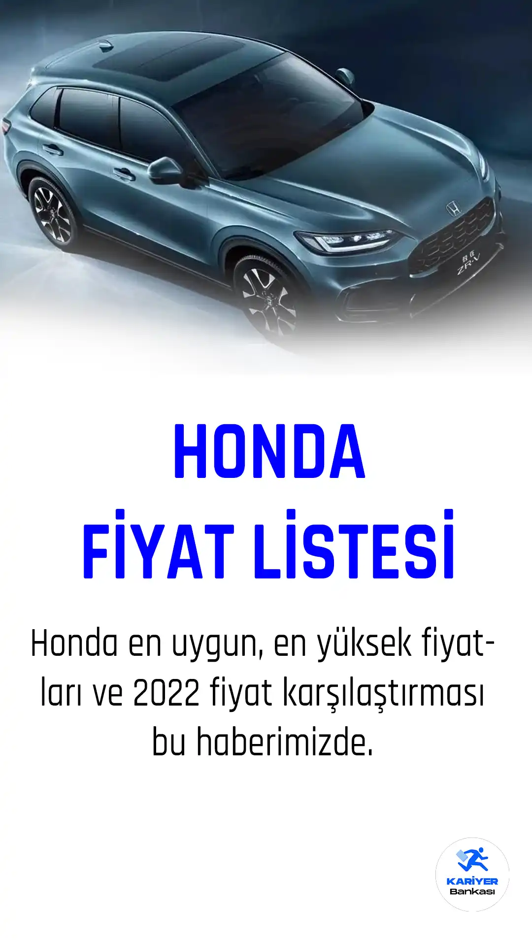 Honda 2023 fiyat listesi yayımlandı.