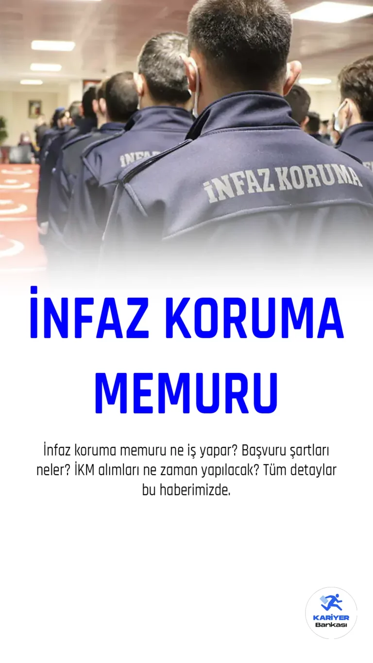 İnfaz koruma memuru, Adalet Bakanlığına bağlı olarak görev yapan bir kamu görevlisidir.