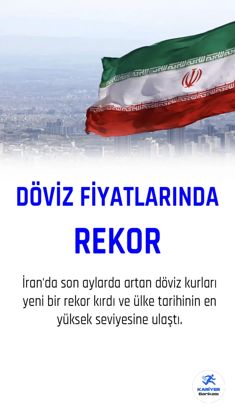 İran'da döviz fiyatlarında rekor geldi.