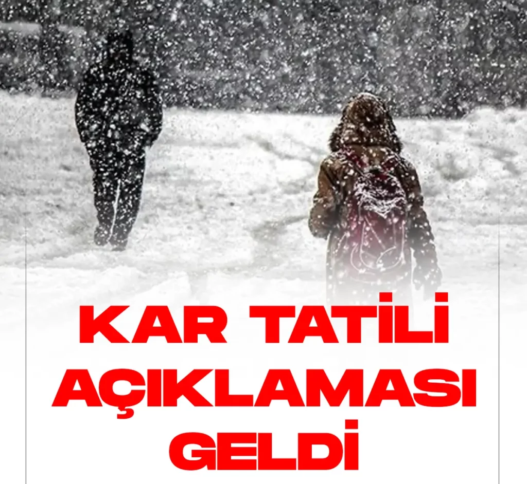 Son Dakika… İstanbul için Kar Tatili Açıklaması Geldi