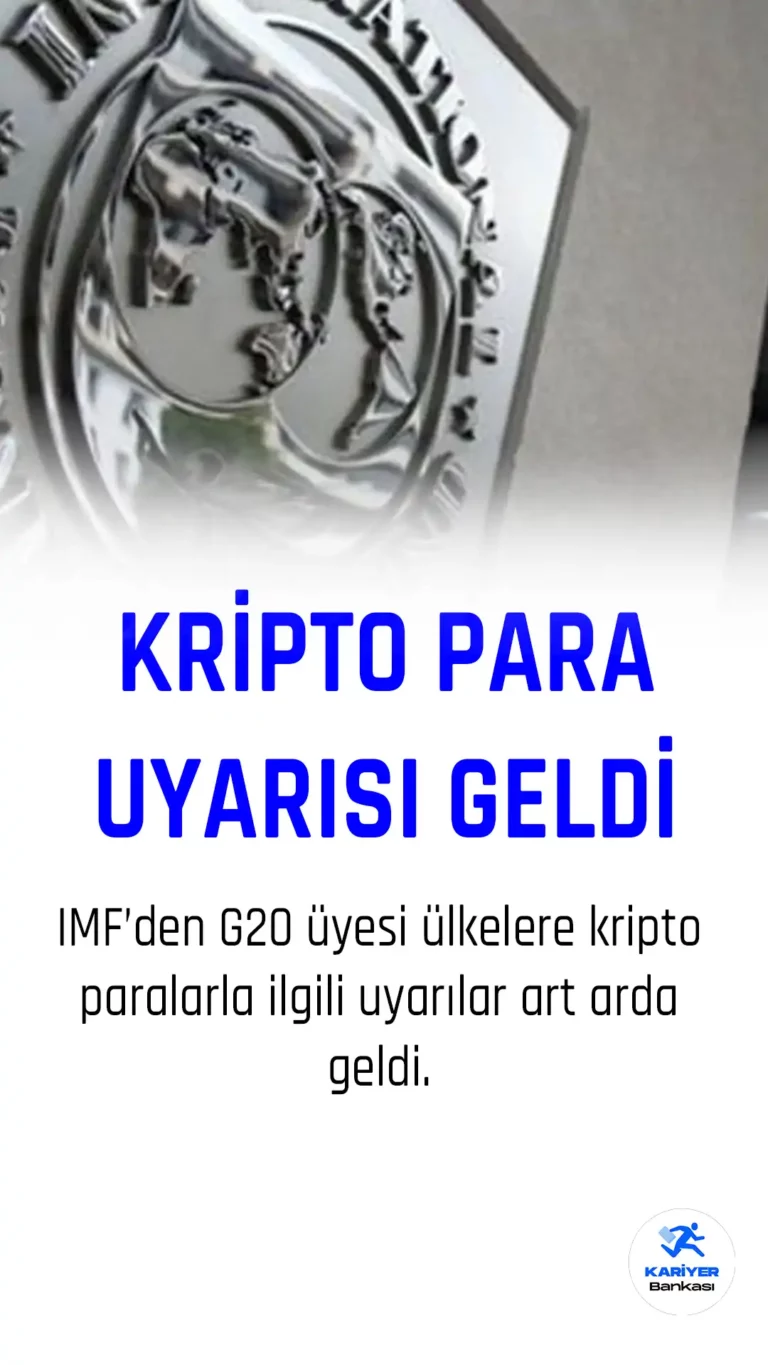 IMF, Kripto Varlıklara Karşı Uyardı
