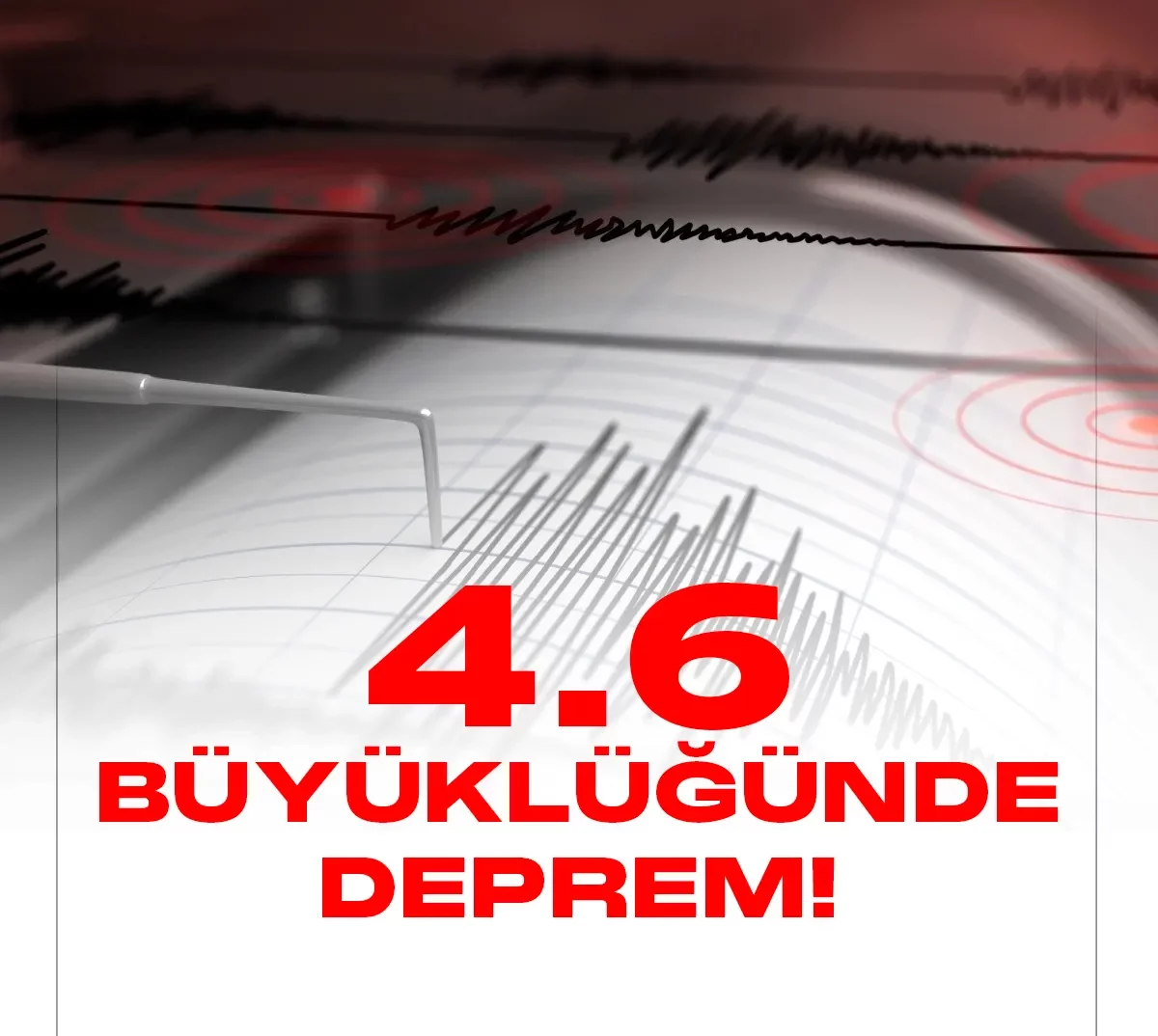 Osmaniye'de 4.6 büyüklüğünde deprem meydana geldi.