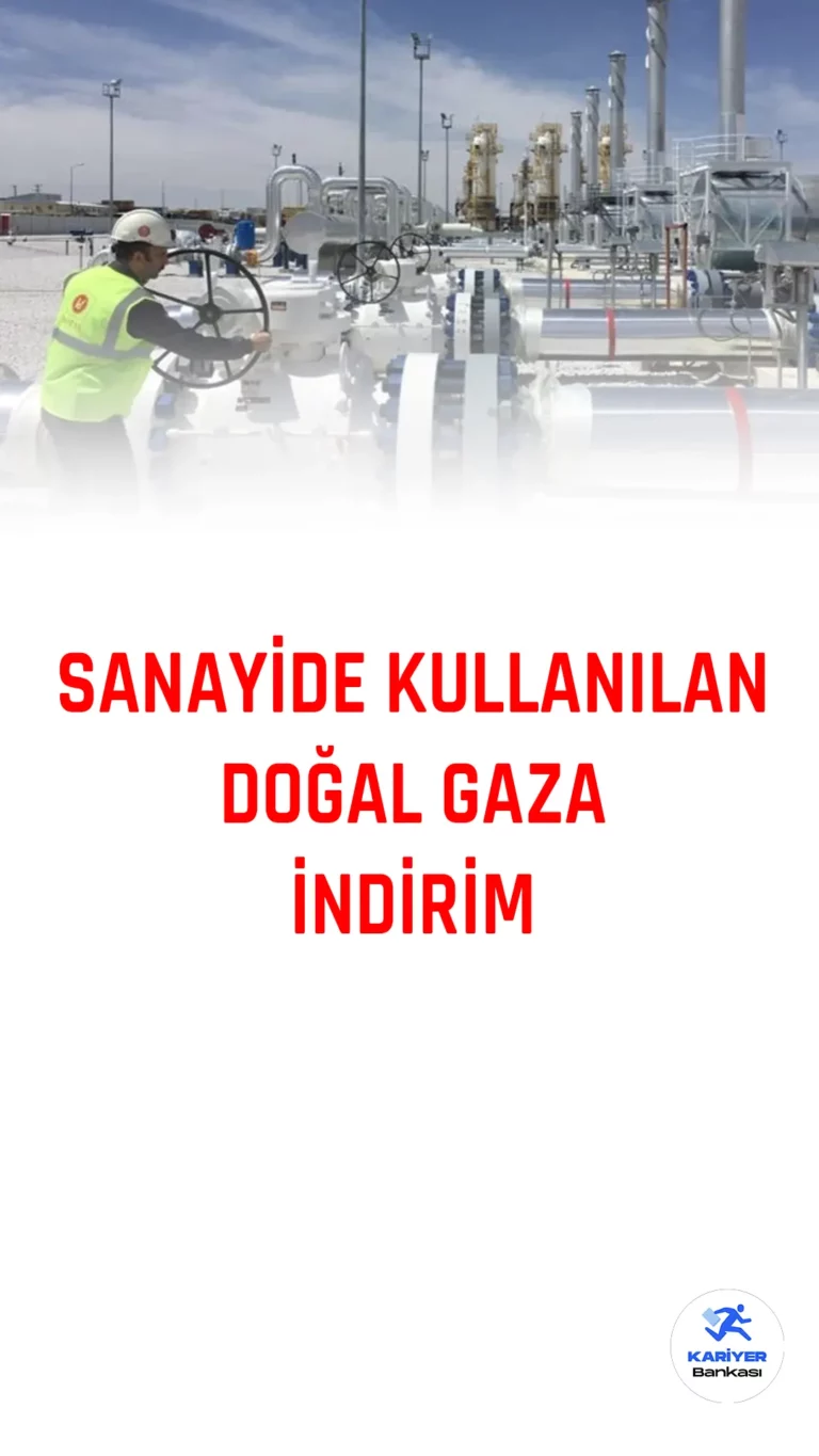 Boru Hatları ile Petrol Taşıma AŞ (BOTAŞ), mart ayı itibarıyla sanayi kuruluşları ve elektrik üretim amaçlı doğal gazın satış fiyatında indirime gittiğini duyurdu.