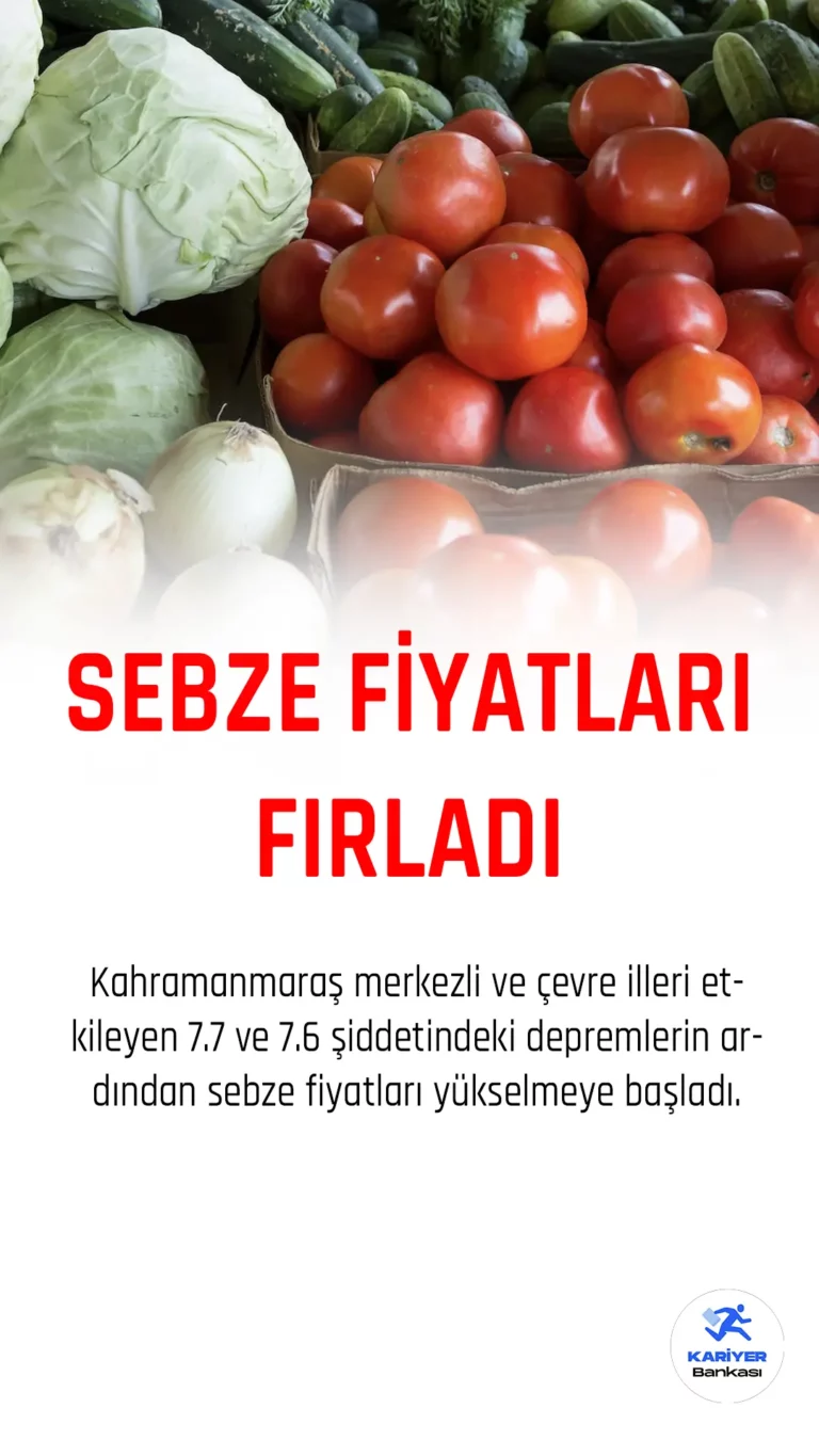 sebze fiyatları fırladı