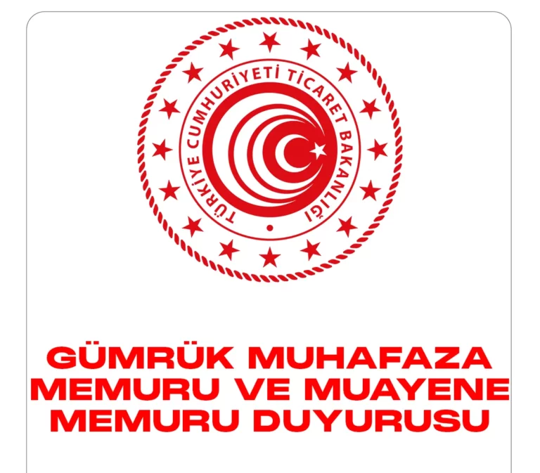 Ticaret Bakanlığı gümrük muhafaza memuru ve muayene memuru alımı sözlü sınavı hakkında son dakika duyurusu geldi.