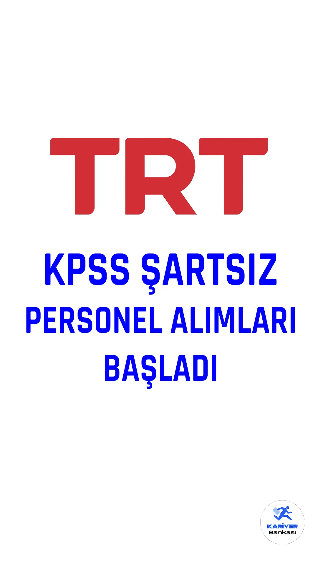 TRT resmi kariyer sayfası üzerinden, yeni iş fırsatlarını açıkladı. Lisans mezunları için birçok yeni iş imkanı sunan TRT , farklı alanlarda toplam 25 iş ilanı yayınladı.