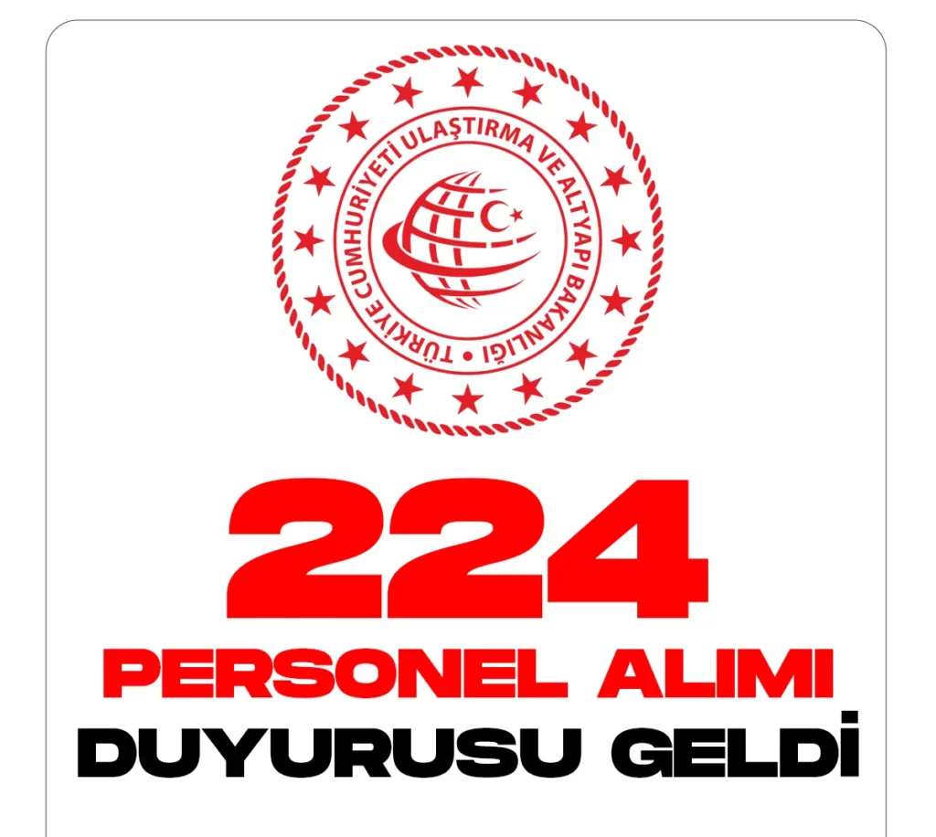 Ulaştırma ve Altyapı Bakanlığı personel alımı sonuçları açıklandı.