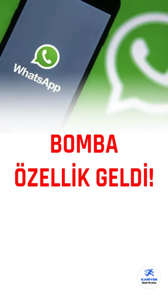 Dünyanın en popüler anlık mesajlaşma uygulaması WhatsApp, yeni özelliklerini devreye sokmaya devam ediyor.
