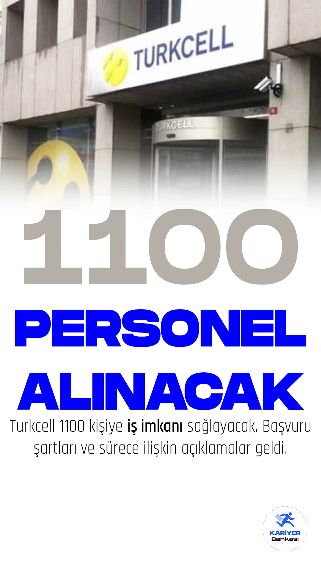 Turkcell, 11 ilde 1100 personel alımı gerçekleştirecek. Deprem bölgesindeki vatandaşlar için yeni iş imkanı sağlanacağına yönelik açıklamalar geldi.