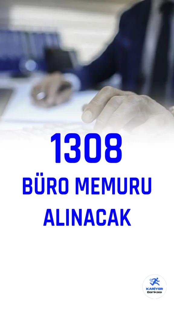 İŞKUR üzerinden büro memuru alımı duyuruları art arda yayımlandı. Özel sektör firmaları tarafından iŞKUR resmi sayfasından yayımlanan duyurularda, 1308 büro memuru alımı yapılacağı aktarıldı. Başvuracak adaylarda en az ilkokul mezuniyet şartlı aranıyor. Her firmanın başvuru şartları değişiklik gösterebilir. Adayların şartları dikkatle incelemesi gerekmektedir.