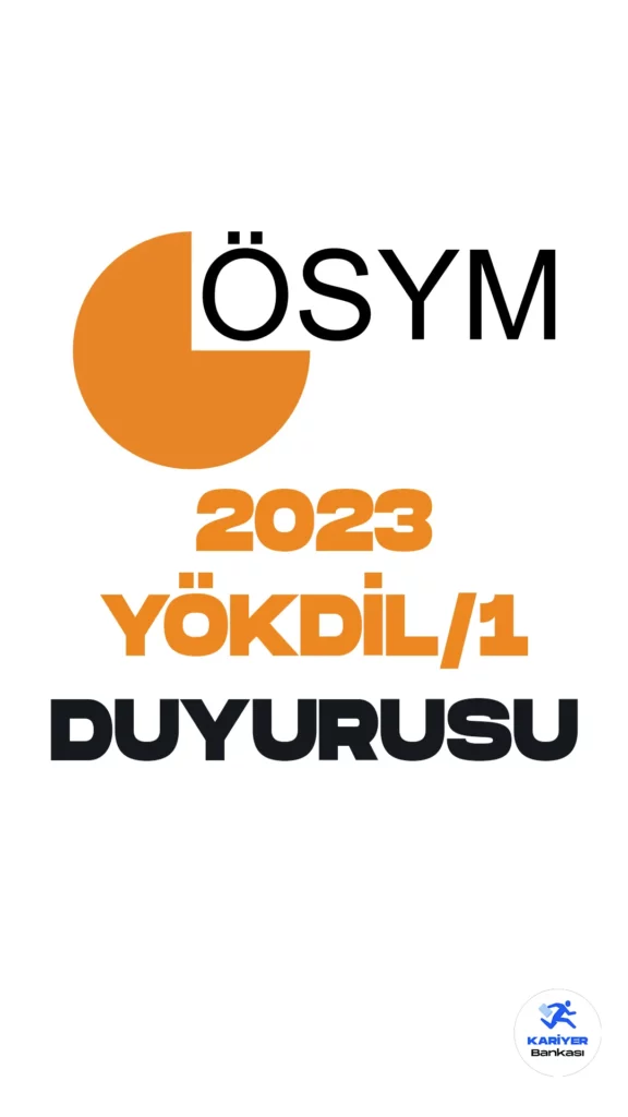2023 YÖKDİL/1 Sınavı Temel Soru Kitapçıkları ve Cevap Anahtarları Yayımlandı. ÖSYM resmi sayfasından 26 Mart 2023 tarihinde uygulanan 2023 Yükseköğretim Kurumları Yabancı Dil Sınavı’nın (2023-YÖKDİL/1) Temel Soru Kitapçıkları ile Cevap Anahtarlarının %10’unun erişime açıldığı aktarıldı.