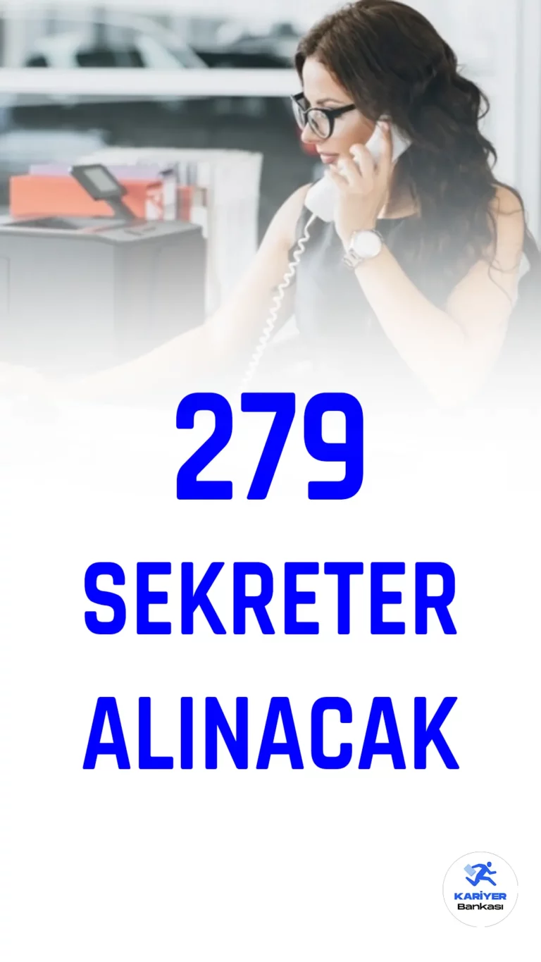 İŞKUR üzerinden sekreter alımı duyuruları art arda yayımlandı. Yayımlanan duyurulara göre 279 sekreter alımı yapılacağı kaydedildi. Başvuracak adayların en az ilkokul mezunu olması aranan şartlar arasında yer alıyor. Özek sektör firmaları tarafından İŞKUR üzerinden yayımlanan alımlara başvurular, yine İŞKUR resmi sayfası üzerinden online olarak gerçekleştiriliyor. Her firmanın başvuru şartları farklılık gösterebilir. Bu nedenle başvuracak adayların belirtilen şartları dikkatle incelemesi gerekmektedir.