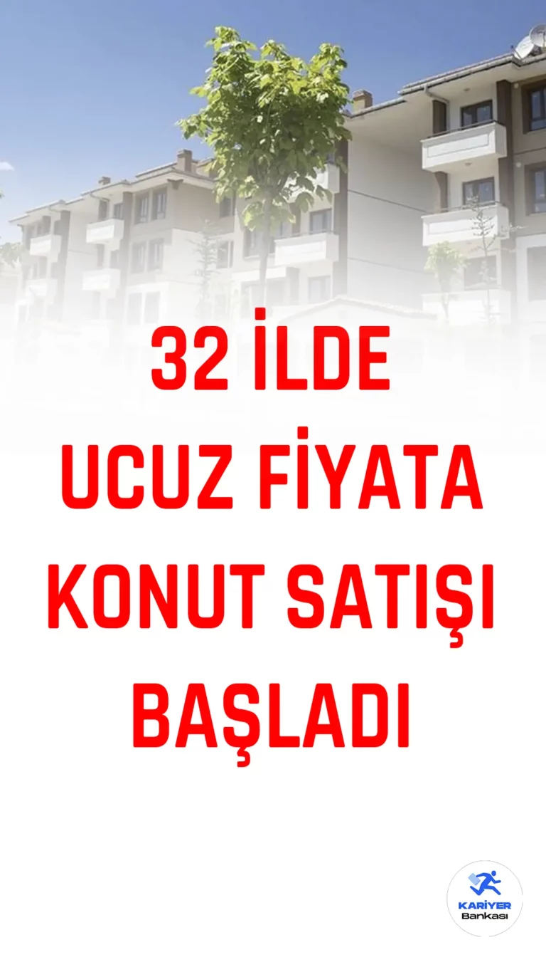 Ziraat Bankası 32 İlde Konut Satışı Yapıyor