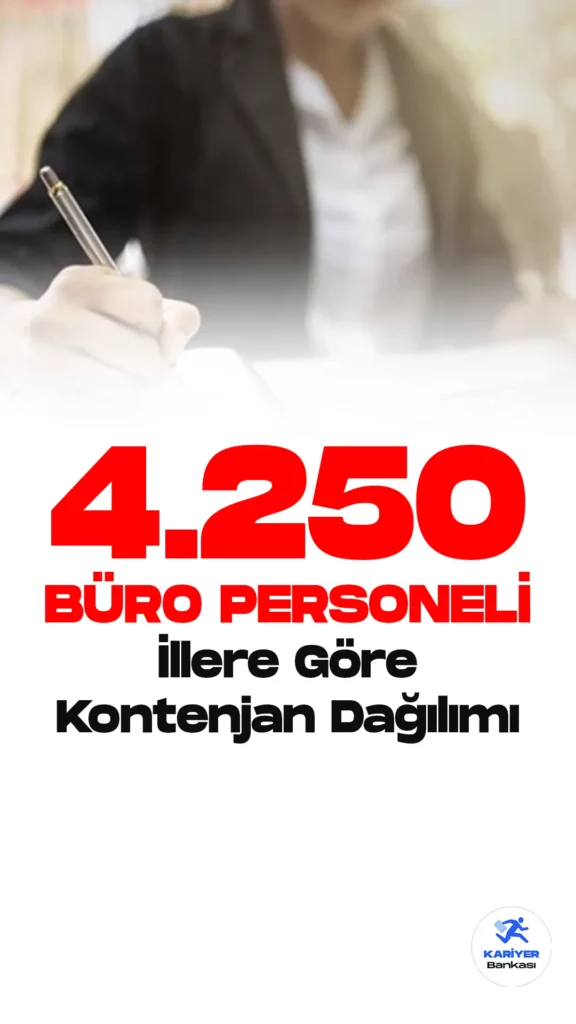 Milli Eğitim Bakanlığı (MEB) büro personeli alımı başvuruları başladı. Milli Eğitim Bakanlığı hangi şehire kaç büro personeli alacak? Başvuru şartları nelerdir? 4001 nitelik kodu nedir? Tüm detaylar bu haberimizde.