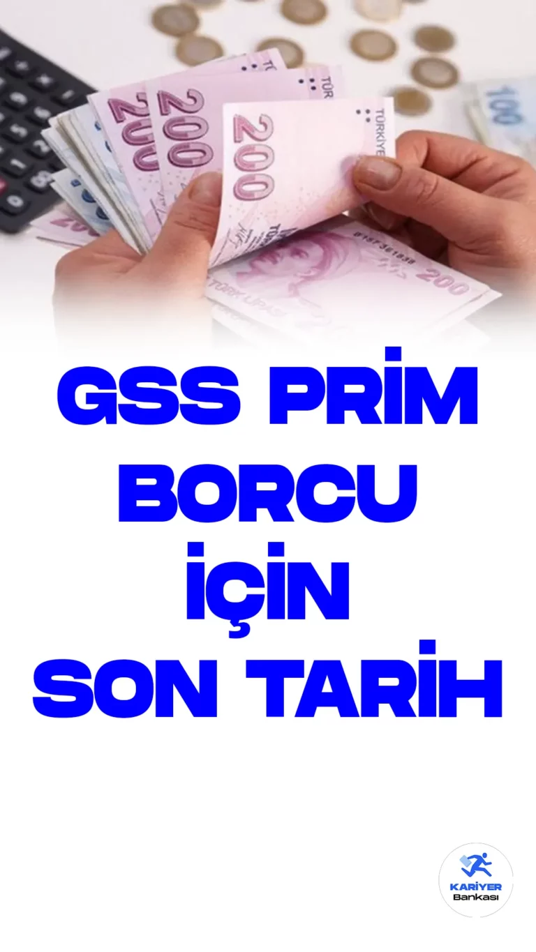 Milyonlarca vatandaşın vergi ve prim borçlarına yapılandırma kanunu kapsamında bir kolaylık getirildi. Genel Sağlık Sigortası (GSS) prim borçları da bu yapılandırma kapsamında değerlendirilecek. Borçlarını ödeyemeyen vatandaşlar, gelir testine tabi tutulacak ve borçlarının tamamını silebilecek.