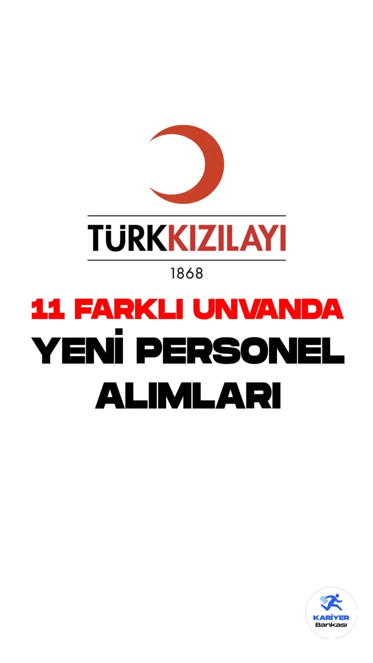 Kızılay personel alımı duyuruları her gün yayımlanmaya devam ediyor. 28 mart 2023 tarihli yayımlanan ilanlarda Uluslararası Pazarlama Rus Bölgesi Sorumlusu, Uluslararası Anlaşmalı Kurumlar Sorumlusu, Dermotoloji (Deri ve Zührevi Hastalıkları) Uzmanı, Yenidoğan Yoğun Bakım Hemşire, KBB (Kulak Burun Boğaz) Uzmanı, Çocuk Sağlığı ve Hastalıkları Uzmanı, Anestezi ve Reanimasyon Uzmanı , Çağrı Merkezi Satış Temsilcisi, Ameliyathane Hemşiresi, Yardımcı Sağlık Personeli, Eczacı olmak üzere 11 farklı unvanda yeni personel alımı yapacak. Açık pozisyonların hepsine bakıldığında 40 farklı unvanda personel alımı başvurularının devam ettiği görülüyor. Başvuru yapacak adayların şartları dikkatle incelemesi gerekmektedir.