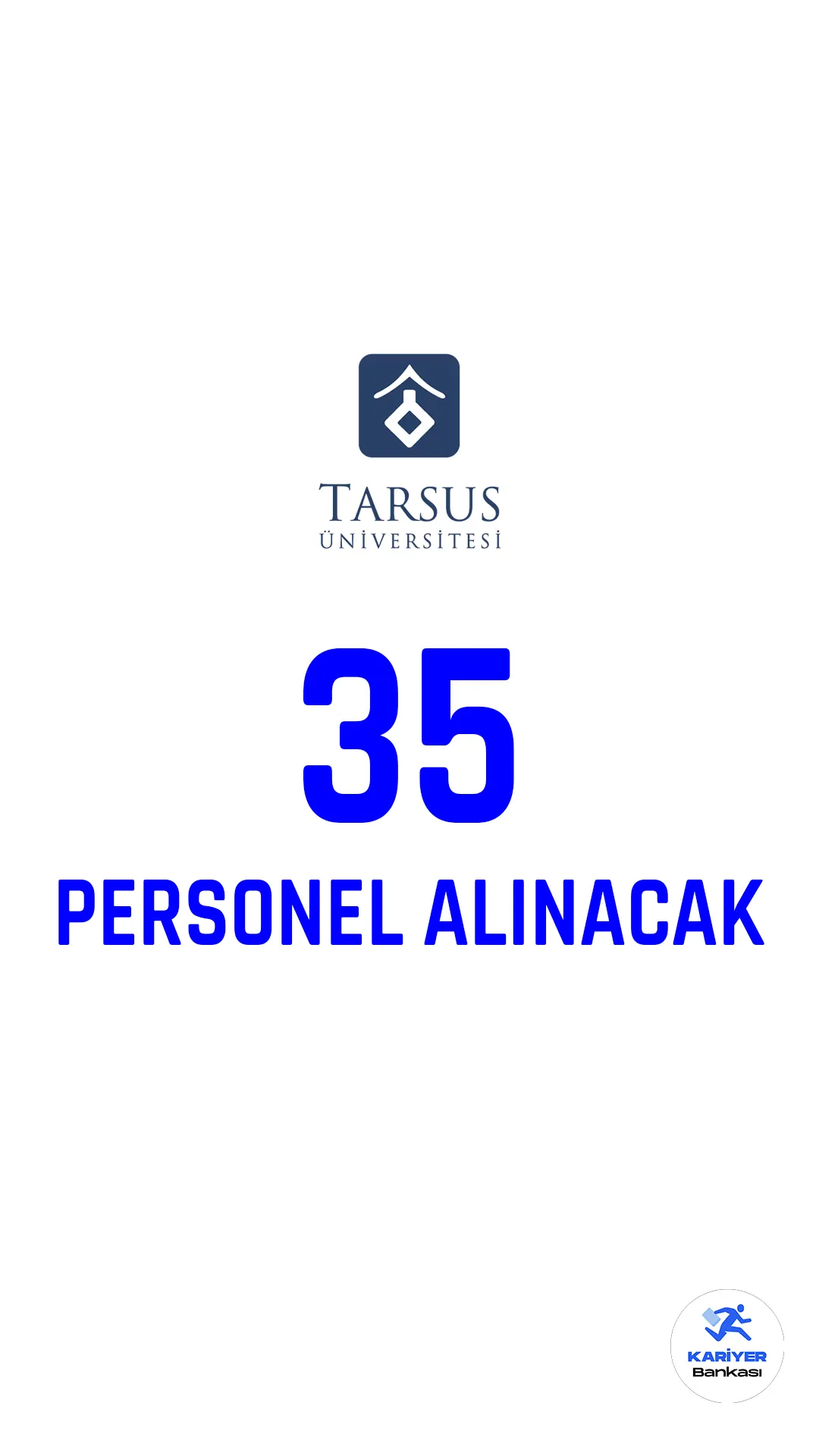 Tarsus Üniversitesi personel alımı duyurusu Cumhurbaşkanlığı SBB Kamu ilan sitesinde yayımlandı.