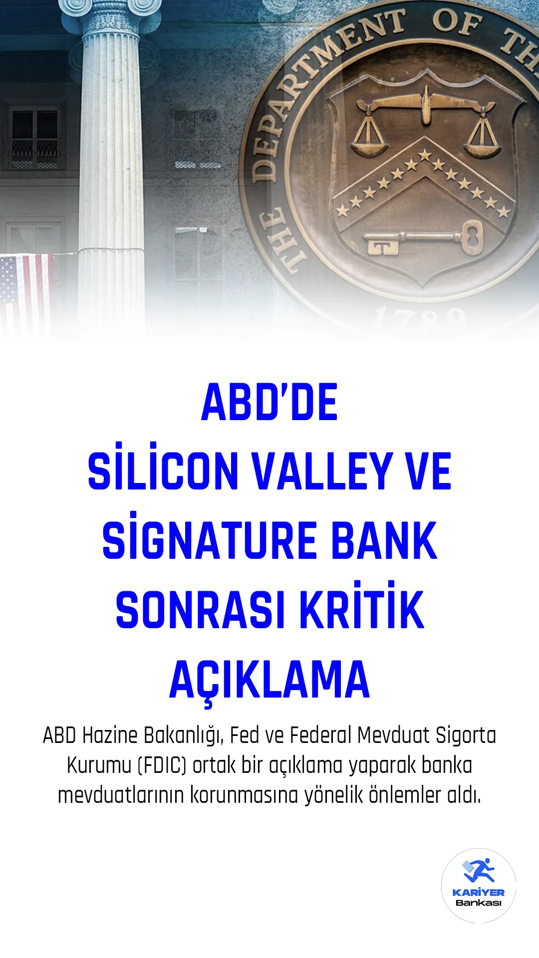 ABD'de Silicon Valley Bank ve Signature Bank Krizi Sonrası Kritik Açıklamalar art arda geldi...