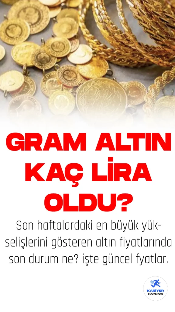 Altın Fiyatları Güne Düşüşle Başladı