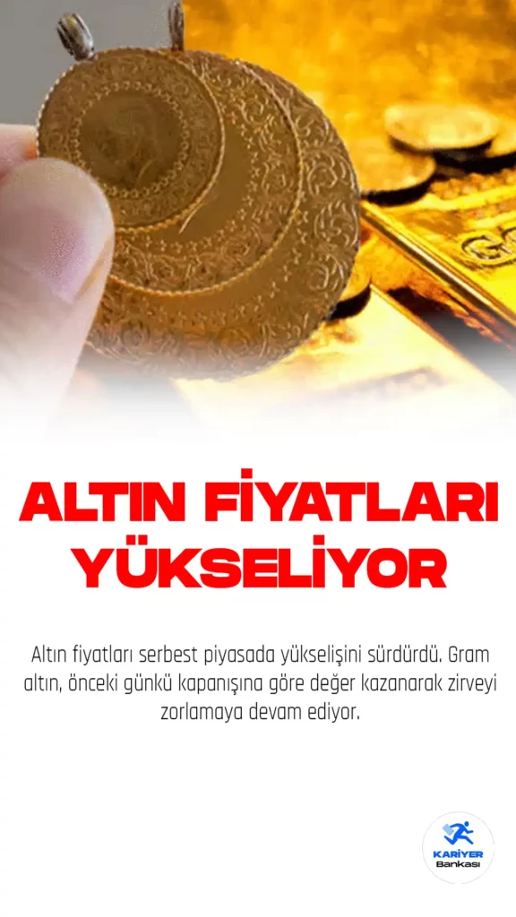 Altın Fiyatları Yükselişte: Gram Altın 1223 TL Oldu