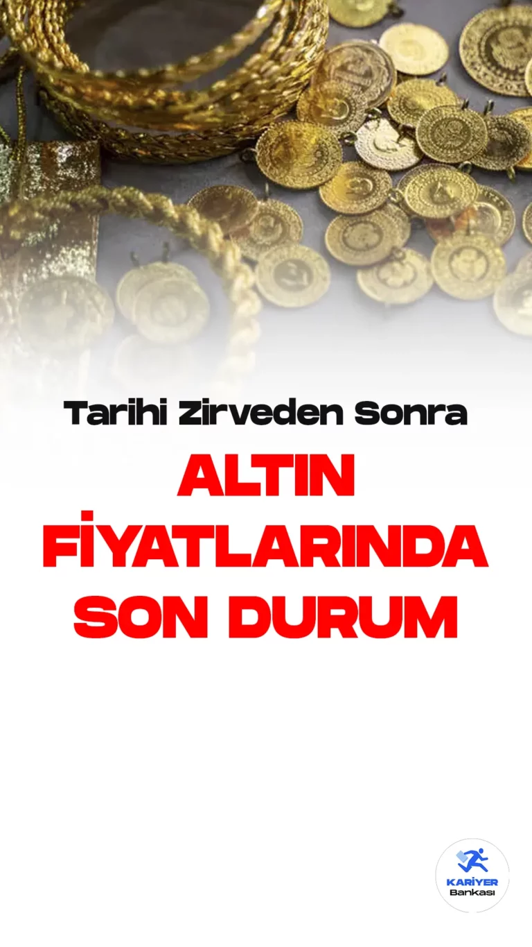 Tarihi rekorlar kıran altın fiyatları bugün düşüş kaydetti. Ons altın fiyatı %1.74 oranında düşüşle $1.944,20 seviyesine gerilerken, gram altın fiyatı da %1.70 oranında düşüşle 1.188,81 seviyesine indi.