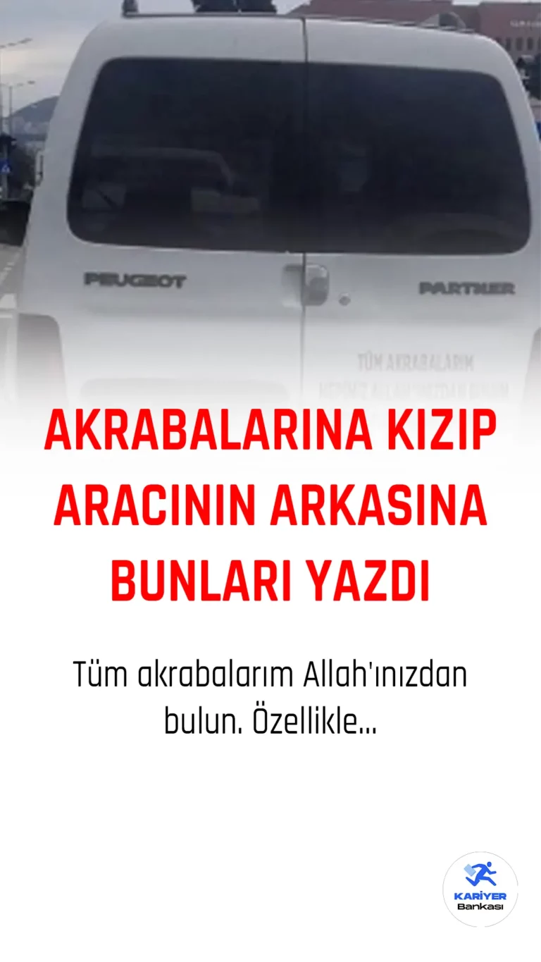 Trafikte ilginç durumlarla karşılaşmak pek de sıradışı bir olay değil. Ancak Samsun'da bir sürücünün arabasının arkasına yazdığı yazı görenleri şaşırttı.