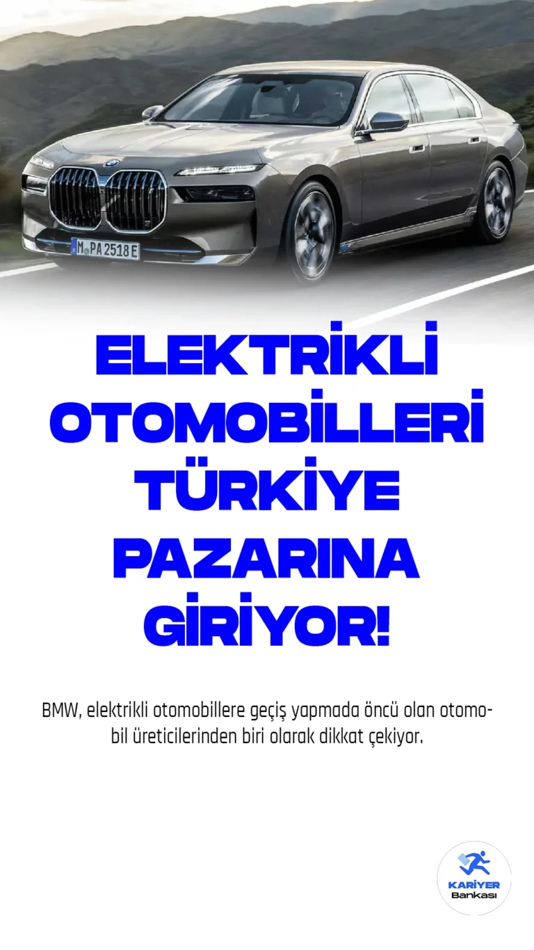 BMW, elektrikli otomobillere geçiş yapmada öncü olan otomobil üreticilerinden biri olarak dikkat çekiyor.