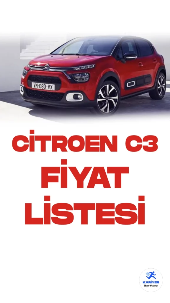 Citroen C3 Mart 2023 fiyat listesi yayımlandı!Fransız otomobil üreticisi Citroen'in C3 modeli, şık tasarımı, yüksek sürüş konforu ve verimli motor seçenekleriyle kullanıcıların beğenisini kazanıyor.