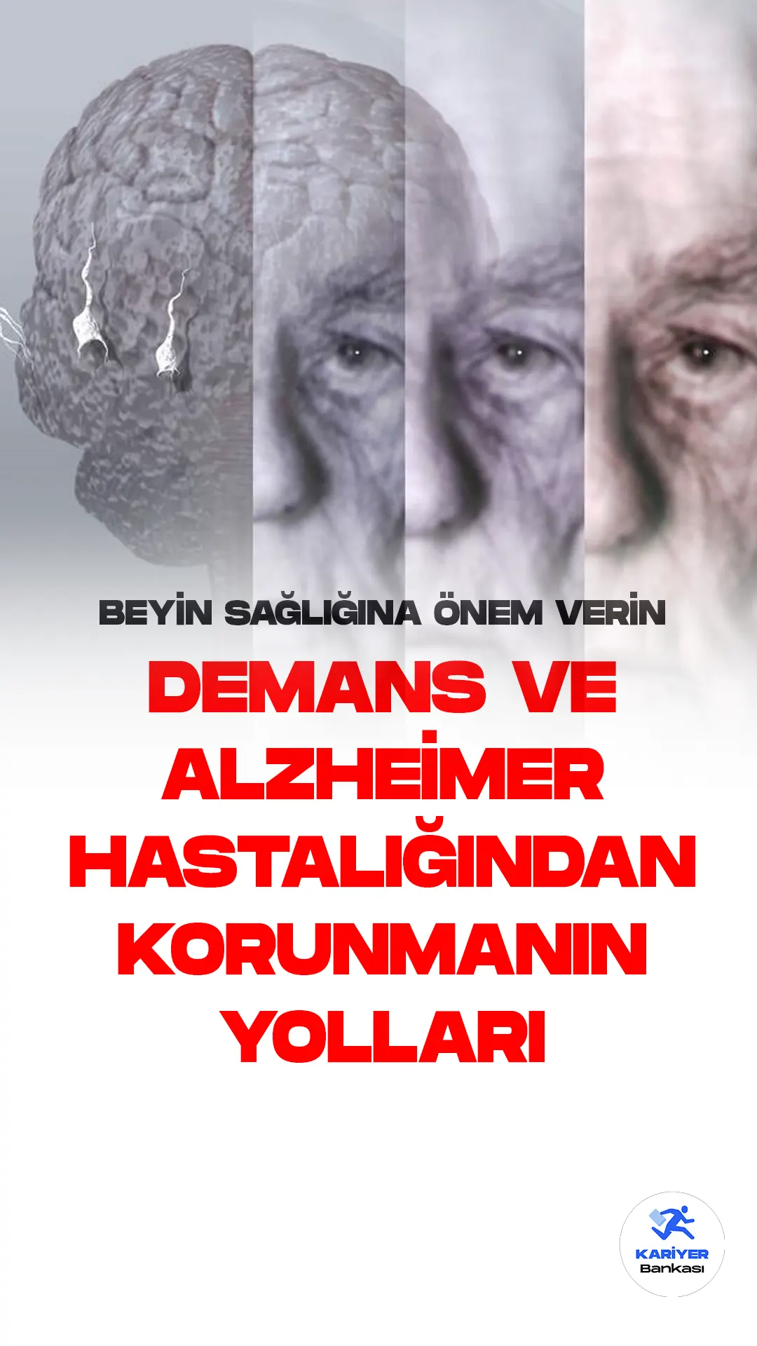 Demans ve Alzheimer, yaşlılık döneminde ortaya çıkan ve yaşam kalitesini ciddi anlamda düşüren beyin hastalıklarıdır. Bu hastalıklardan korunmak için erken yaşlardan itibaren beyin sağlığına önem vermek önemlidir.