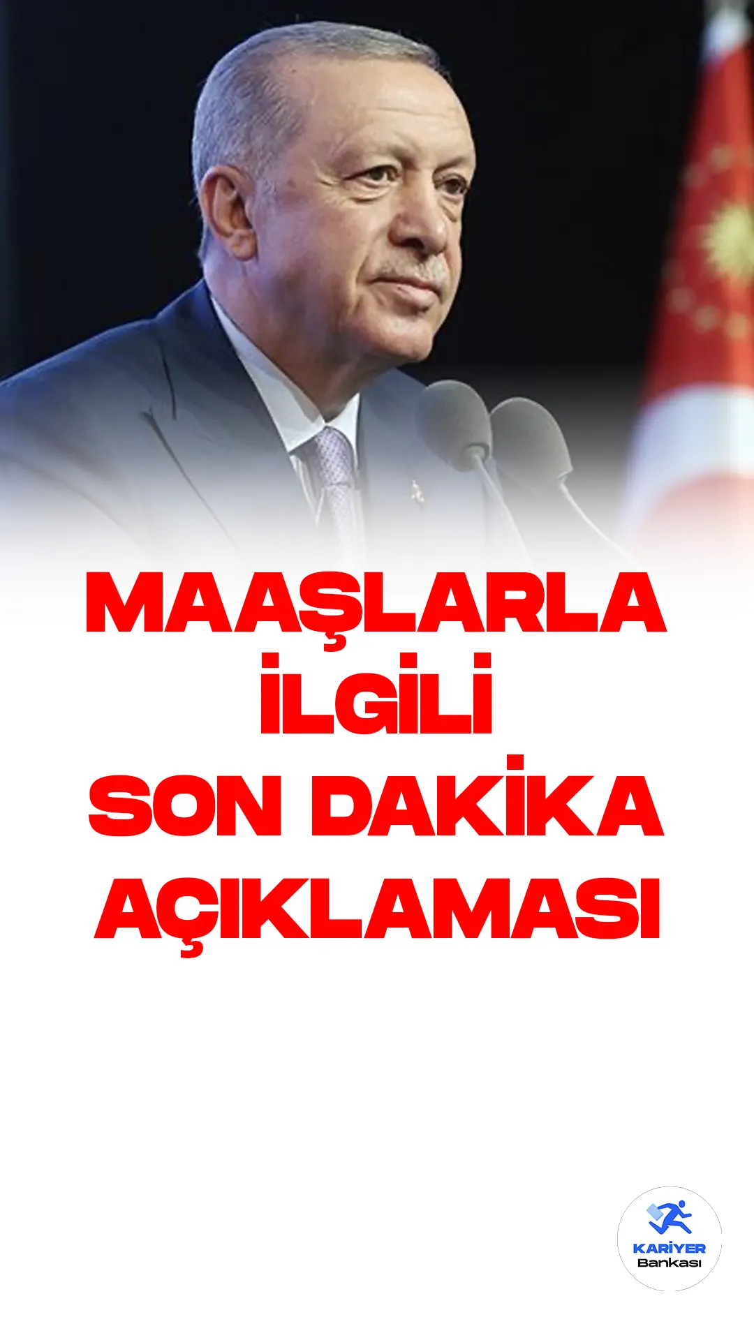 Cumhurbaşkanı Recep Tayyip Erdoğan, maaşlarla ilgili son dakika açıklamalarında bulundu. Cumhurbaşkanı Erdoğan, emeklilerle ilgili çalışmaları tamamladıklarını, en düşük emekli maaşının 7 bin 500 TL olacağını açıkladı.