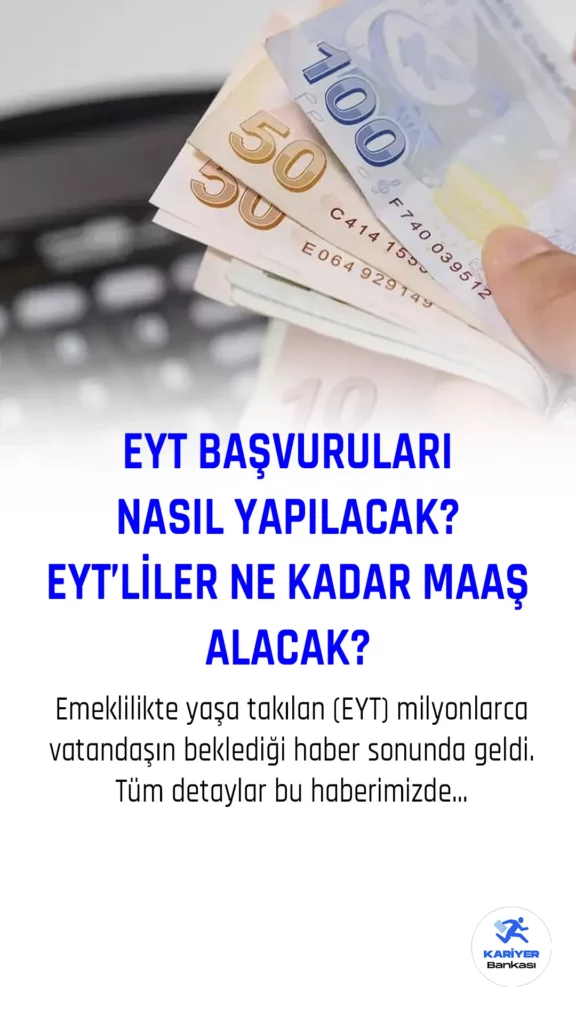 Emeklilikte yaşa takılan (EYT) milyonlarca vatandaşın beklediği haber sonunda geldi.