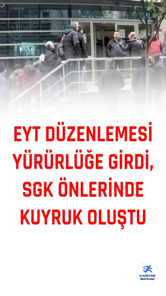 Emeklilikte yaşa takılanlarla ilgili düzenlemeleri içeren kanun, Resmi Gazete'de yayımlanarak yürürlüğe girdi.
