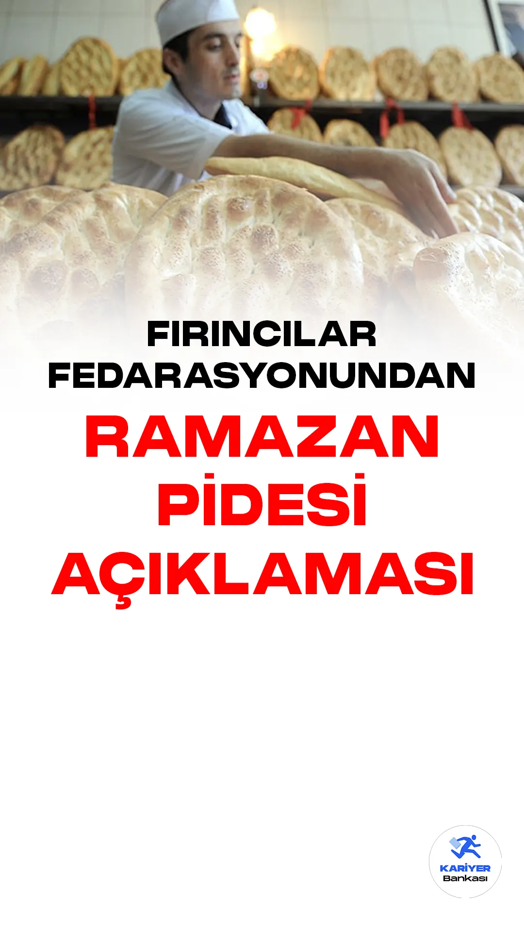 Türkiye Fırıncılar Federasyonu Başkanı Halil İbrahim Balcı, Ramazan pidesi fiyatlarının önümüzdeki hafta belirleneceğini açıkladı.