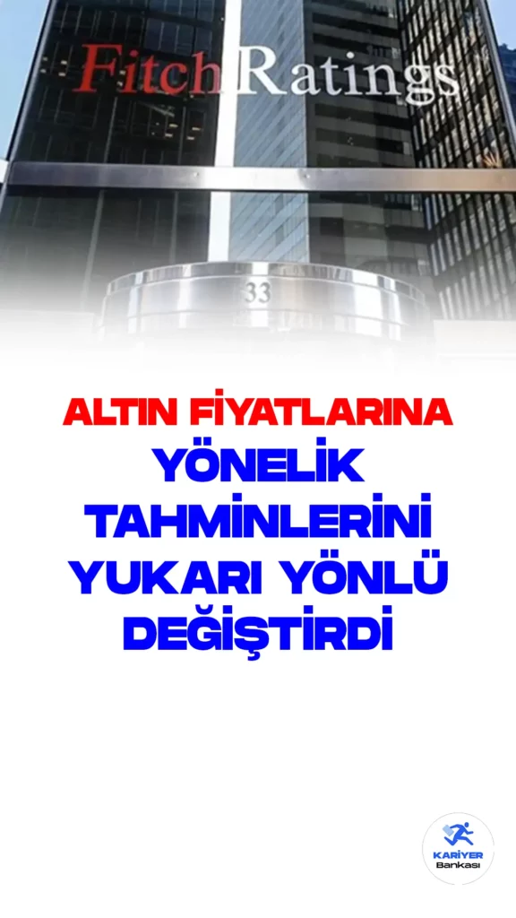 Fitch Ratings, ons altın fiyatlarına yönelik tahminlerini yukarı yönlü revize ederek 2023 yılı için 100 dolar artışla 1700 dolara yükseltti.