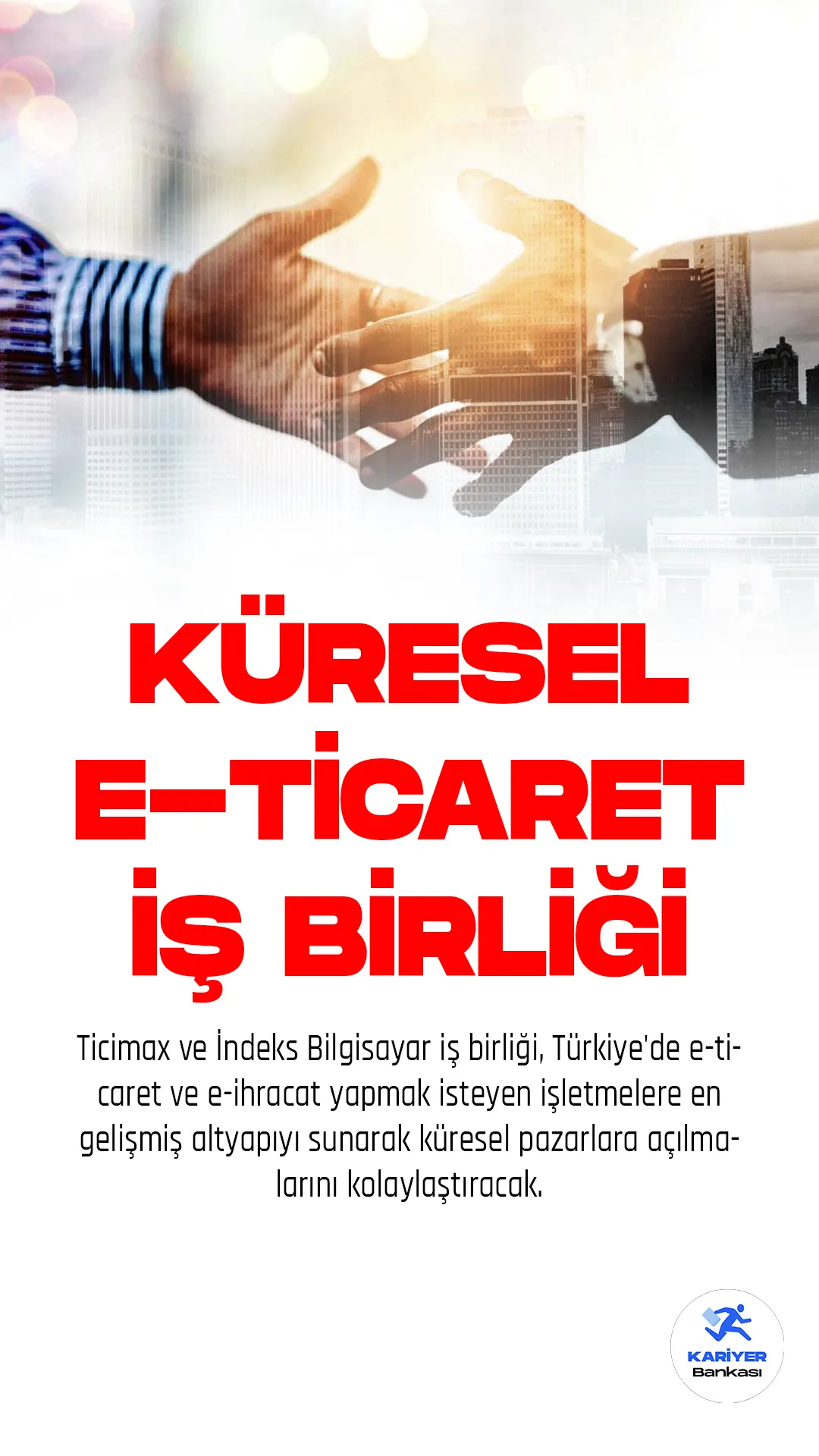 Ticimax ve İndeks Bilgisayar iş birliği, Türkiye'de e-ticaret ve e-ihracat yapmak isteyen işletmelere en gelişmiş altyapıyı sunarak küresel pazarlara açılmalarını kolaylaştıracak.