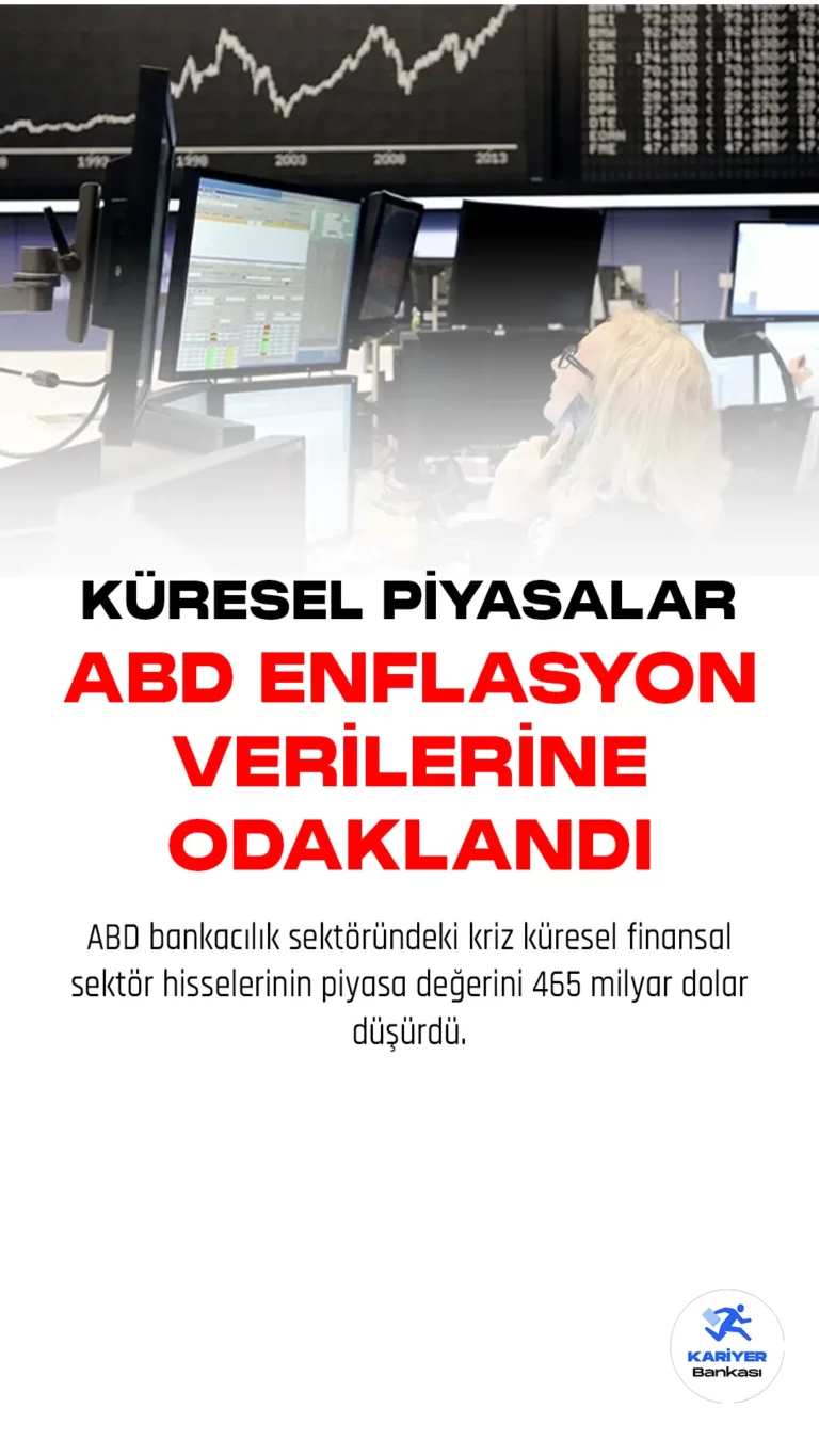 ABD bankacılık sektöründeki kriz küresel finansal sektör hisselerinin piyasa değerini 465 milyar dolar düşürdü.