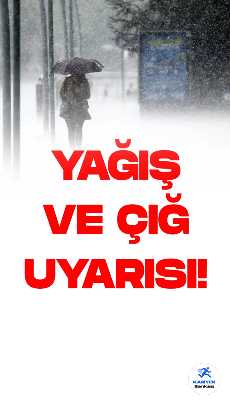 Son değerlendirmelere göre, Türkiye genelinde parçalı ve çok bulutlu bir hava bekleniyor. Marmara, Ege, Akdeniz, İç Anadolu, Batı ve Orta Karadeniz bölgelerinde yerel olmak üzere aralıklı yağmur ve sağanak, bazı yerlerde gök gürültülü sağanak beklenirken, akşam saatlerinden sonra iç kesimlerinde karla karışık yağmur ve kar yağışlı geçeceği tahmin ediliyor.