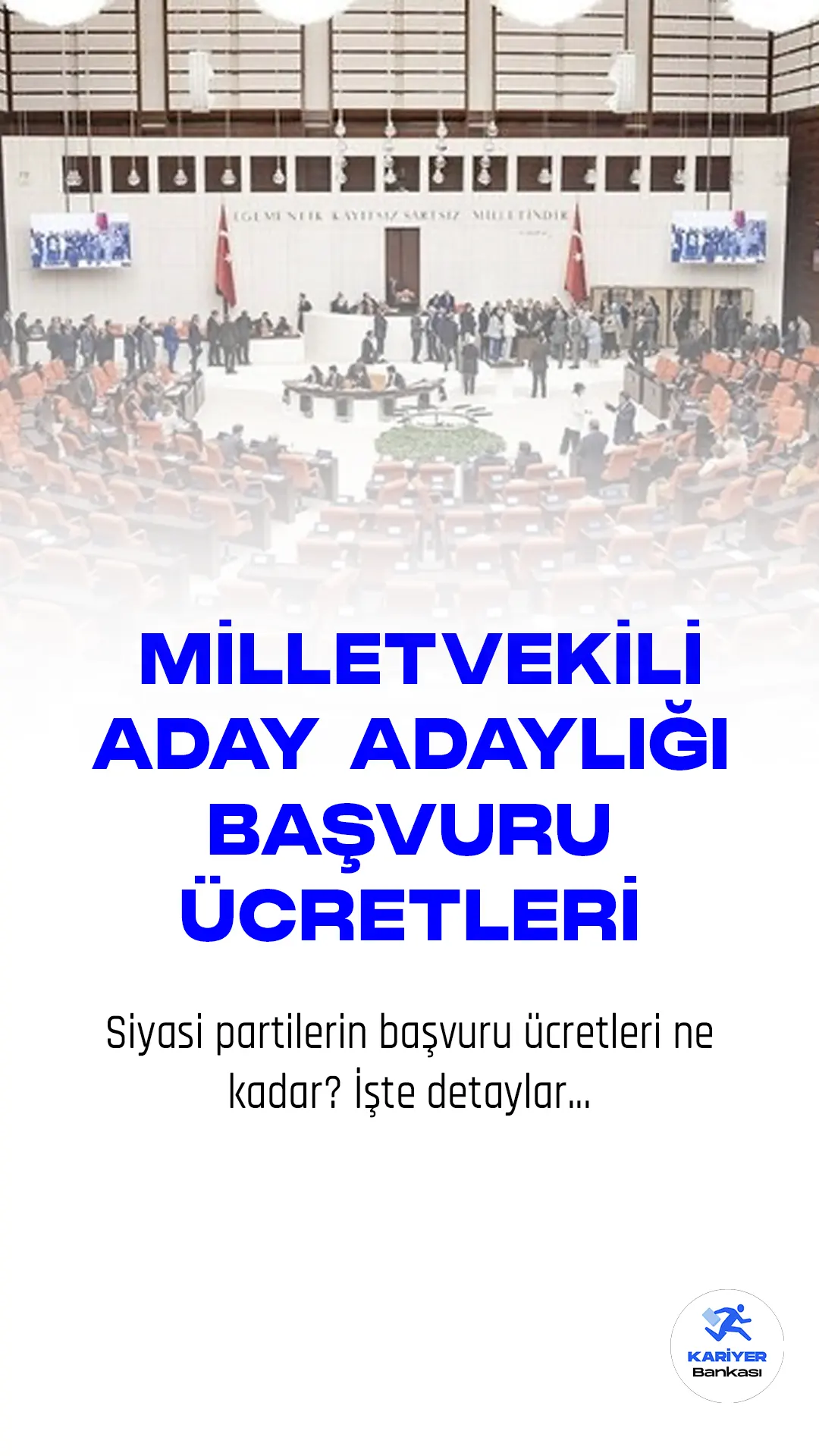 14 Mayıs 2023 tarihinde Türkiye'de Cumhurbaşkanlığı ve milletvekili seçimleri yapılacak. Siyasi partiler milletvekili aday adayı olmak isteyenler için başvuru koşullarını belirledi.