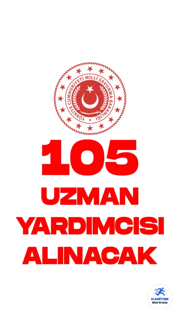 Milli Savunma Bakanlığı (MSB) Genelkurmay Başkanlığı ve Kuvvet Komutanlıklarında istihdam edilmek üzere sınavla uzman yardımcısı temini yapacak.Başvuru yapacak adayların belirtilen genel şartların yanı sıra, özel şartları da dikkatle incelemesi gerekmektedir. Her adayın sadece 1 tercih hakkı olduğu kaydedildi.