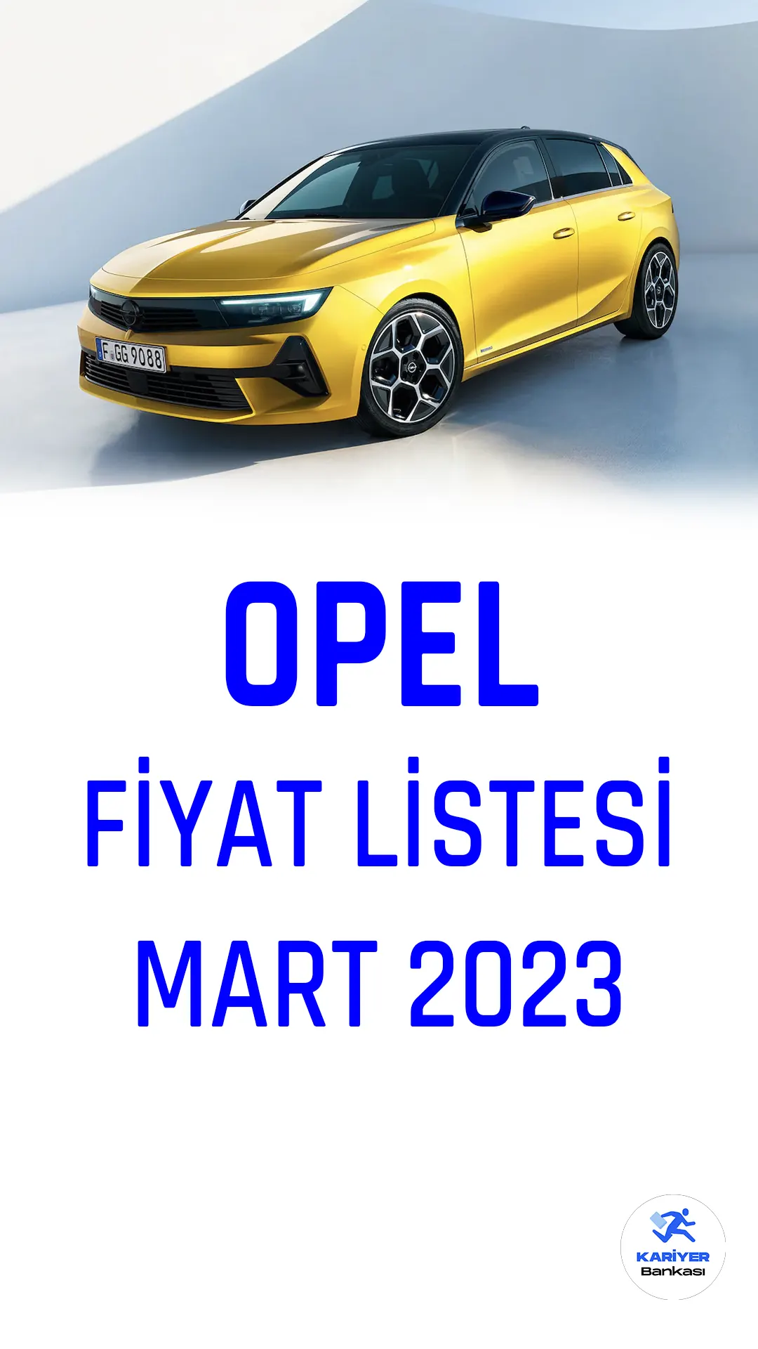Opel Mart fiyat listesi yayımlandı. Türkiye'de popüler araç markalarından biri olan Opel, her ay fiyat listelerini güncellemeye devam ediyor.