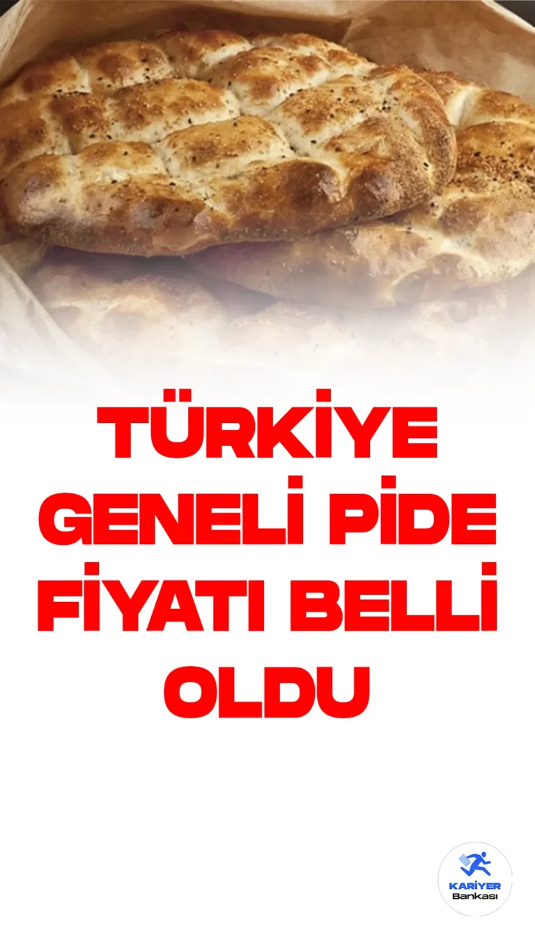 Ramazan'a günler kala pide fiyatları belli oldu. Türkiye Fırıncılar Federasyonu tarafından yapılan açıklamaya göre, Türkiye genelinde 300 gramlık pidenin fiyatının 10 TL olacağı açıklandı. Ramazan, genel olarak pidenin en çok tüketildiği aydır.
