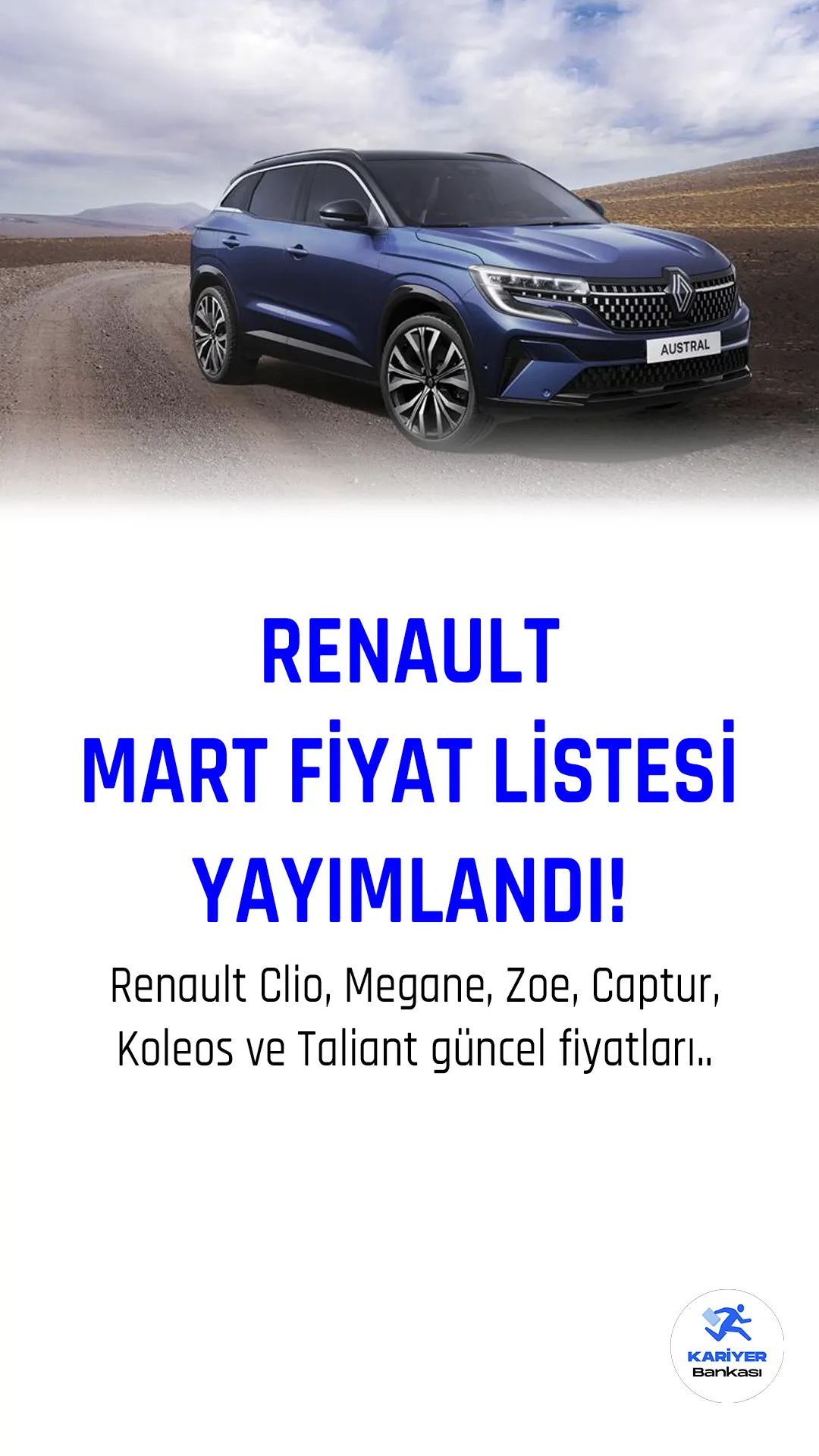 Renault Mart 2023 Fiyat Listesi Yayımlandı!
