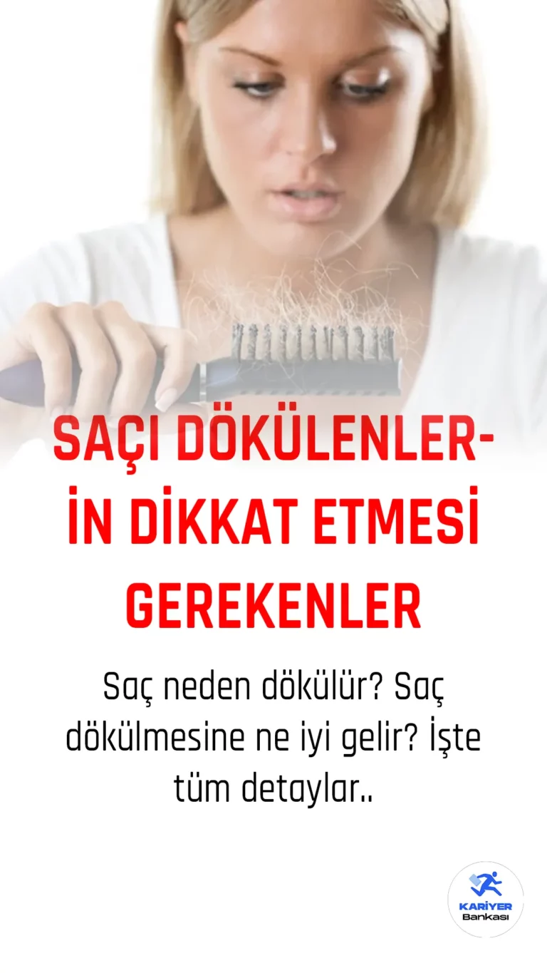 Saç Dökülmesi Neden Olur? Saç dökülmesi farklı nedenlere bağlı olarak ortaya çıkabilir.En yaygın nedenler şunlardır: