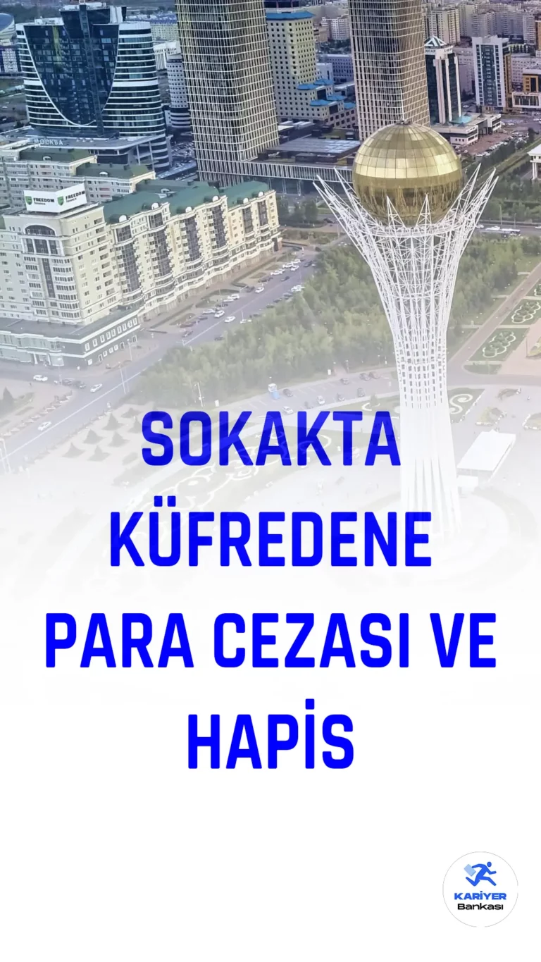 Kazakistan'da, kamuya açık alanlarda düzeni ve huzuru bozan, saygısızlık, küfür, hakaret, taciz, kamu mülküne zarar verme gibi davranışlar artınca çözüm para ve hapis cezasıyla geldi.