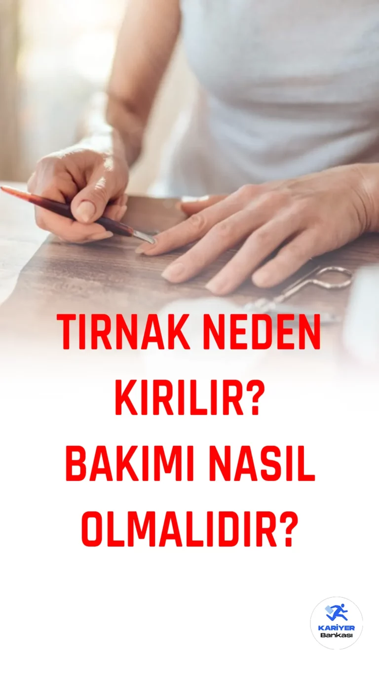Tırnak kırılması birçok farklı nedene bağlı olabilir. İşte tırnak kırılmasına neden olan bazı yaygın faktörler: