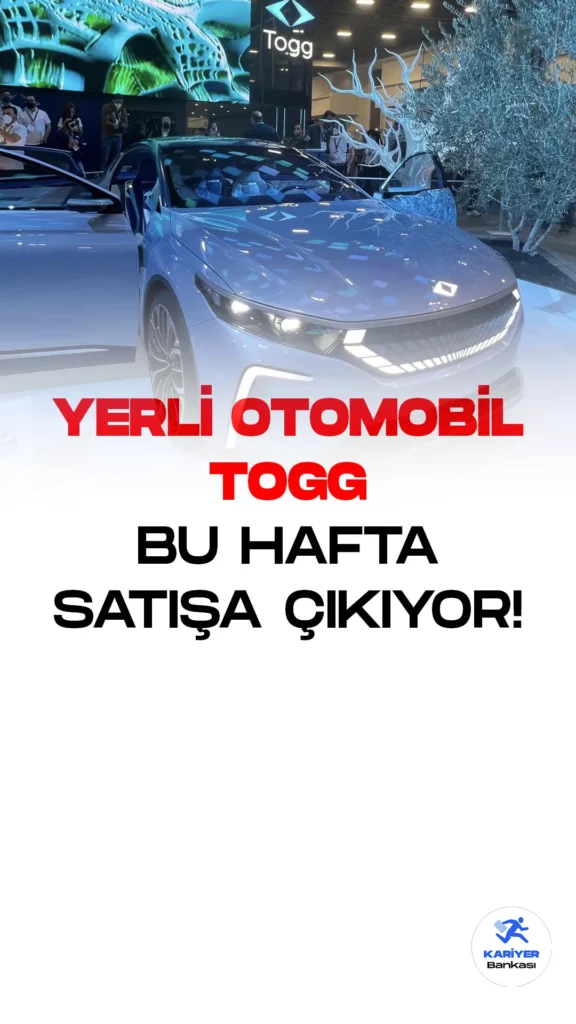 Türkiye'nin uzun yıllardır hayalini kurduğu yerli ve milli otomobili Togg, bu hafta içinde satışa sunulacak. Sanayi ve Teknoloji Bakan Yardımcısı Mehmet Fatih Kacır, Togg'un teknoloji girişimcileri için de bir ilham kaynağı olduğunu belirtti.
