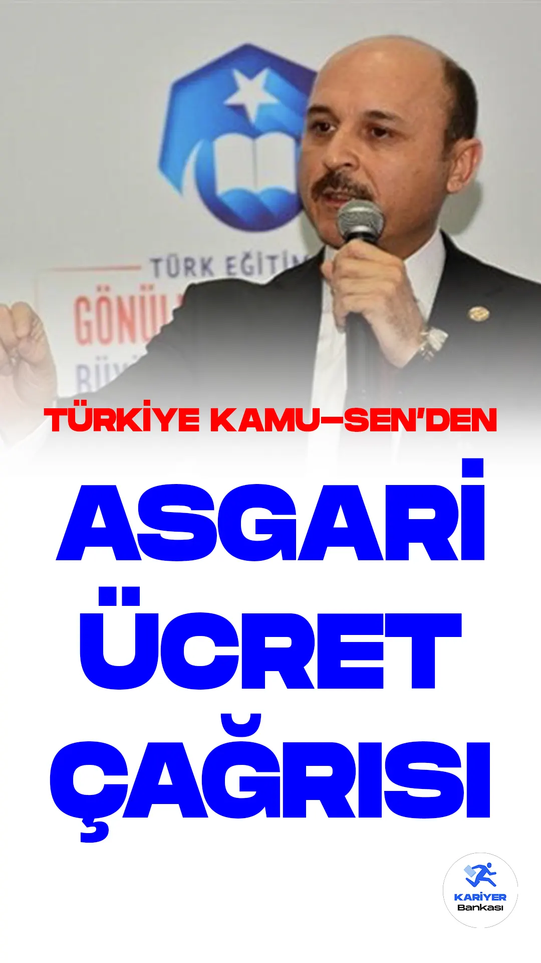 Türkiye Kamu-Sen Genel Başkan Vekili ve Türk Eğitim-Sen Genel Başkanı Talip Geylan en düşük emekli maaşının 5.500 TL'den 7.500 TL'ye çıkarılmasına ilişkin değerlendirmelerde bulunurken, asgari ücret konusunda da çağrıda bulundu.