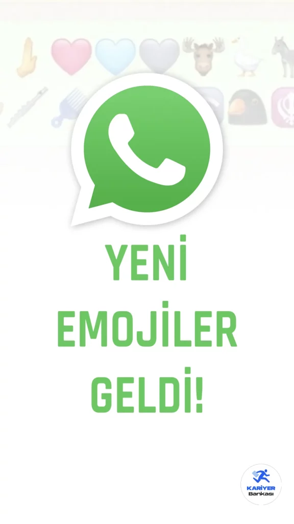 WhatsApp'a Yeni Emojiler Geldi! Dünyanın en popüler arama ve mesajlaşma uygulaması olan WhatsApp, günden güne uygulamayı geliştirmeye ve yeni özellikler eklemeye devam ediyor. WhatsApp, son Android beta sürümünde 21 yeni emoji eklediğini duyurdu. Yeni emojiler arasında pembe, açık mavi ve gri kalpler, zencefil, Wi-Fi, kuş, deniz anası, kaz, titreyen yüz ve el ile dur işareti gibi emojiler yer alıyor. Ayrıca, 8 mevcut emojide de düzenlemeler yapıldı.